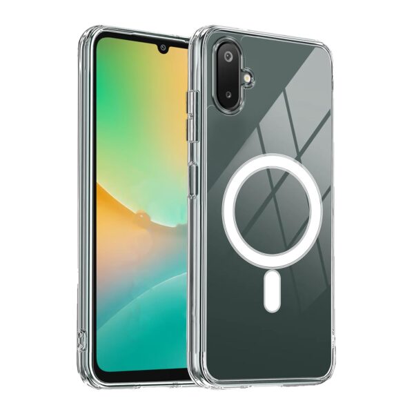 amazon basics Back Case Cover for Samsung Galaxy M06 5G amazon basics Back Case Cover for Samsung Galaxy M06 5G | Scratch-Resistant Back Case Cover | Clear