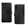 amazon basics Poco C71 5G Flip Cover | Card Pockets Wallet & Stand | Flip Cover for Poco C71 5G (Black)