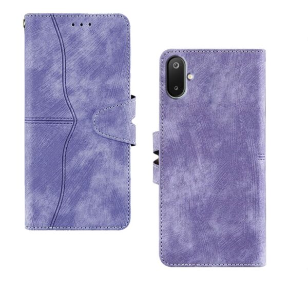 amazon basics Samsung Galaxy F06 5G Flip Cover | Card amazon basics Samsung Galaxy F06 5G Flip Cover | Card Pockets Wallet & Stand | Flip Cover for Samsung Galaxy F06 5G (Purple)