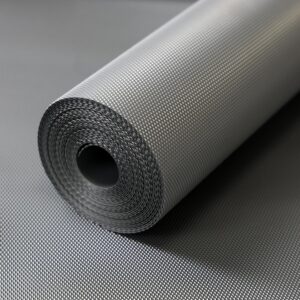 by Trendy Home Anti-Slip Mat for Kitchen (45 cm x 5 m), Food Grade & Washable, Mat for Fridge, Shelves, Cupboards, EVA Shelf Liner Sheet for Drawers & Wardrobe (Diamond Texture, Grey)