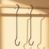 ecofynd 16 Inch Metal Pot Extension Hooks, S Shaped Wall ecofynd 16 Inch Metal Pot Extension Hooks, S Shaped Wall Hooks for Hanging Plants, Pots, Pans, Bird Feeders and Baths, Planters, Lanterns, Ornaments, Heavy Duty Extra Large Hanger Hook (Black, 2)