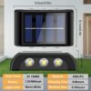 flintronic-ABS-Plastic-Set-of-4-Adjustable-Solar-Outdoor-Wall-Lights-Up-and-Down-Solar-Wall-Lights-IP65-Waterproof-LED-Wall-Light-with-6-Lights-for-Garden-Lawn.jpg flintronic ABS Plastic Set of 4 Adjustable Solar Outdoor Wall Lights, Up and Down Solar Wall Lights, IP65 Waterproof LED Wall Light with 6 Lights for Garden Lawn