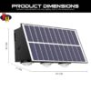 kh-Solar-Outdoor-Wall-Lights-Up-and-Down-6-LED-Outdoor-Lamp-Solar-Wall-Lights-IP65-Waterproof-Patio-Wall-Light-Solar-Exterior-Lights-for-House-Garage-Garden-Warm-White-6-LED.jpg kh Solar Outdoor Wall Lights Up and Down 6 LED Outdoor Lamp Solar Wall Lights, IP65 Waterproof Patio Wall Light, Solar Exterior Lights for House Garage Garden (Warm White) (6 LED)