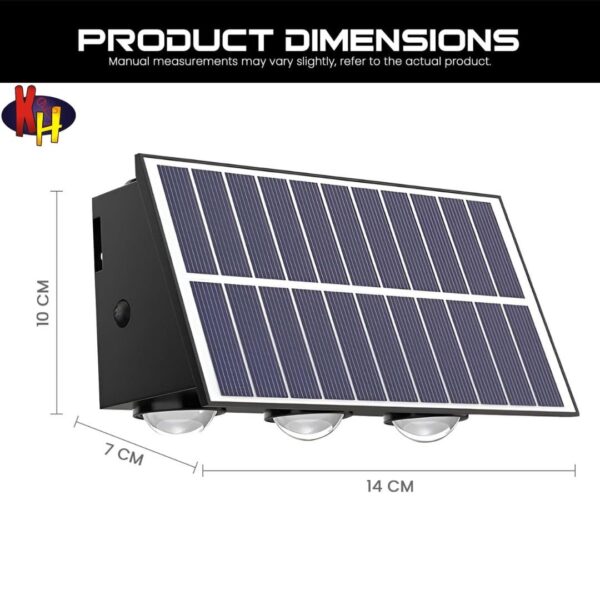 kh-Solar-Outdoor-Wall-Lights-Up-and-Down-6-LED-Outdoor-Lamp-Solar-Wall-Lights-IP65-Waterproof-Patio-Wall-Light-Solar-Exterior-Lights-for-House-Garage-Garden-Warm-White-6-LED.jpg kh Solar Outdoor Wall Lights Up and Down 6 LED Outdoor Lamp Solar Wall Lights, IP65 Waterproof Patio Wall Light, Solar Exterior Lights for House Garage Garden (Warm White) (6 LED)
