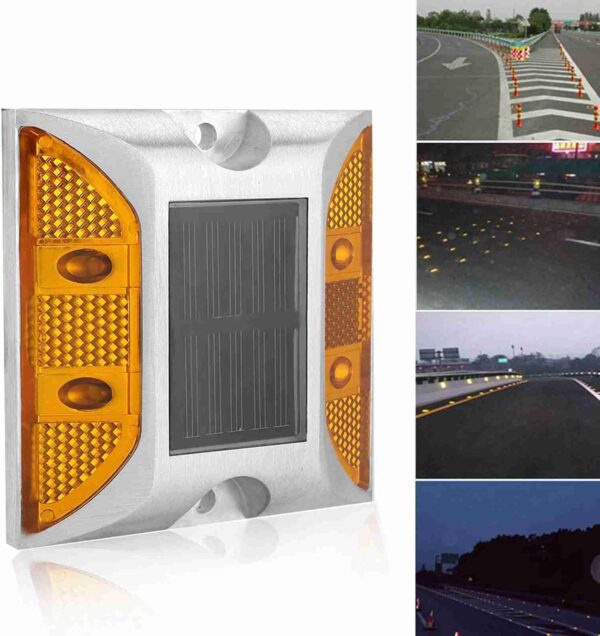 kh-Solar-Road-Stud-Light-Road-Reflector-Waterproof-6-LED-Solar-Powered-Blinker-for-Anti-diecast-Aluminum-Deck-Lights-for-Driveway-Dock-Markers-Step-Staircase-Garden-Pack-of-4.jpg kh Solar Road Stud Light Road Reflector Waterproof 6 LED Solar Powered Blinker for Anti-diecast Aluminum Deck Lights for Driveway, Dock, Markers, Step, Staircase, Garden (Pack of 4)