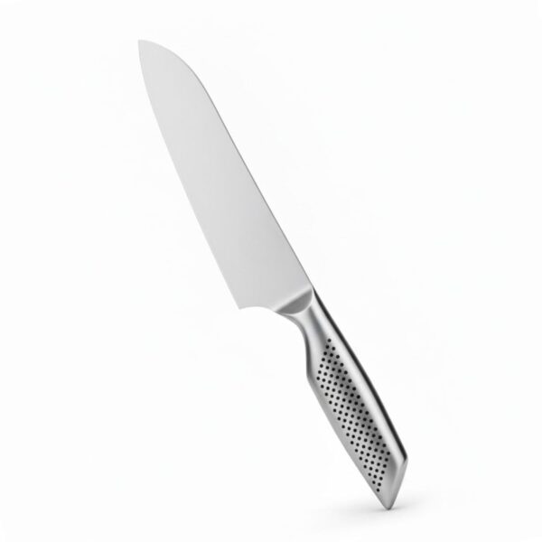 pepplo Sharp Knives Set, Stainless Steel Kitchen Knife Sets with Anti-Slip Handle, Dishwasher Safe, Professional Knife Set for Gift and Daily Use, Ultra Sharp to Cut Meat, Vegetable (Mediam)