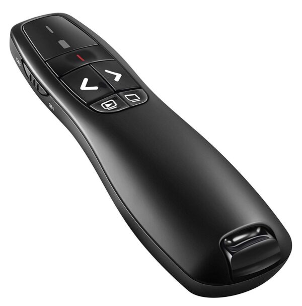 rts 2024-2025 Wireless Presenter Laser Power Point PPT Presenter Slide rts 2024-2025 Wireless Presenter Laser Power Point PPT Presenter Slide Changer Controller with USB Receiver for Mac/Computer/Laptop Windows Mac PC Presentation Clicker for Keynote/PPT/Google Slides