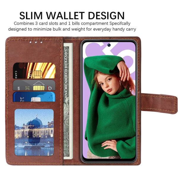 1777601383_Amazon-Brand-Solimo-Flip-Leather-Mobile-Cover-Soft-Flexible-Kickstand-Back-case-Compatible-for-Realme-C55-4G-Narzo-N55-4G-Brown.jpg Amazon Brand - Solimo Flip Leather Mobile Cover (Soft, Flexible & Kickstand Back case) Compatible for Realme C55 4G / Narzo N55 4G (Brown)