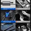 Authentic US Approved Premium Retractable Car Charger, 120W 4 in 1 Super Fast Car Charger for iPhone 16/15/14/13 and Type C with Retractable Cables (31.5 inch) and 2 USB Ports with Premium Safety
