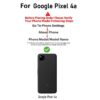 Amazon Brand - Solimo Flip Leather Mobile Cover (Soft, Flexible & Kickstand Back case) Compatible for Google Pixel 4A (Green)