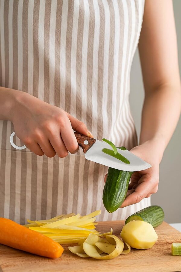 1777614049_Machado-Japanese-Hand-Sharped-Utility-Knife-with-Leather-Sheath-Full-Tang-Stainless-Steel-Drop-Point-Blade-ABS-Plastic-Handle-Multipurpose-Kitchen-Meat-Vegetable-Outdoor-Knife.jpg Machado Japanese Hand-Sharped Utility Knife with Leather Sheath | Full Tang Stainless Steel Drop Point Blade, ABS Plastic Handle | Multipurpose Kitchen, Meat, Vegetable & Outdoor Knife