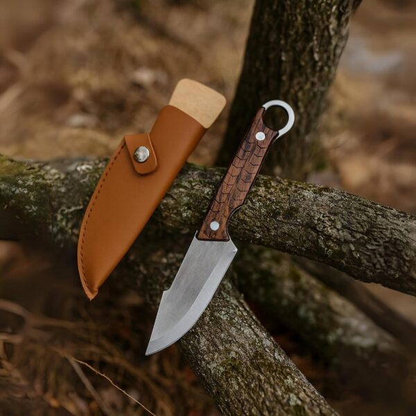 1777614050_Machado-Japanese-Hand-Sharped-Utility-Knife-with-Leather-Sheath-Full-Tang-Stainless-Steel-Drop-Point-Blade-ABS-Plastic-Handle-Multipurpose-Kitchen-Meat-Vegetable-Outdoor-Knife.jpg Machado Japanese Hand-Sharped Utility Knife with Leather Sheath | Full Tang Stainless Steel Drop Point Blade, ABS Plastic Handle | Multipurpose Kitchen, Meat, Vegetable & Outdoor Knife