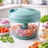 1777617701_Manual-Food-Chopper-450-ML-Pull-String-Vegetable-Cutter-Hand-Operated-Kitchen-Chopper-with-Clear-Container-Lid-Multipurpose-Vegetable-Fruit-Cutter-Multicolor.jpg Manual Food Chopper 450 ML, Pull String Vegetable Cutter, Hand Operated Kitchen Chopper with Clear Container & Lid, Multipurpose Vegetable & Fruit Cutter (Multicolor)