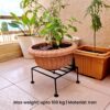 1777622680_Flower-Pot-Stand-Outdoor-Indoor-Garden-Iron-Flower-PotPlant-Stand-Potted-Plant-Pot-Holder-–-Balcony-Display-Planter-Shelf-Rack-–-9-inches-Pack-of-1-–-Black.jpg Flower Pot Stand - Outdoor Indoor Garden Iron Flower Pot/Plant Stand Potted Plant Pot Holder – Balcony Display Planter Shelf Rack – 9 inches Pack of 1 – Black