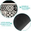 Yagzon Dish Drying Mat for Kitchen Wet Utensils (58CM*38CM)/Kitchen Sink Mat/Counter Top/Water Adsorbent/Quick Dry/Waterproof Anti-Slip mat
