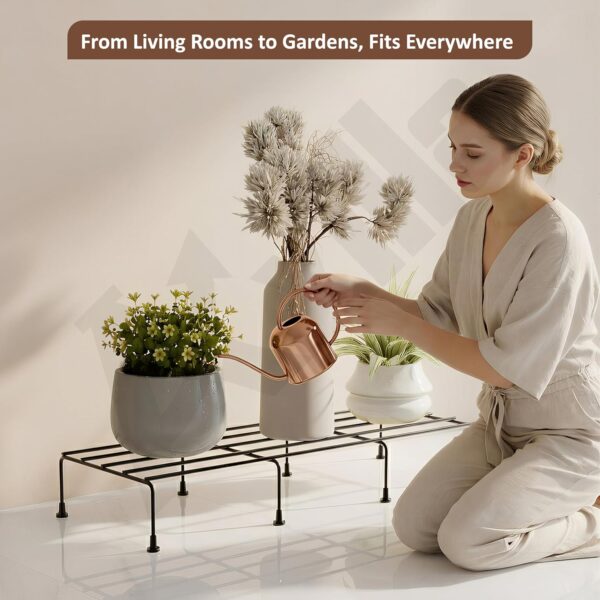 1777630147_Metal-Plant-Stand-for-Outdoor-Balcony-Flower-Pot-Stand-for-Balcony-Gamla-Stand-for-Plants-Pot-Stand-for-Plants-Balcony-Garden-Set-of-4.jpg Metal Plant Stand for Outdoor Balcony | Flower Pot Stand for Balcony | Gamla Stand for Plants | Pot Stand for Plants Balcony Garden (Set of 4)