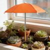 Plant Umbrella Sturdy Canopy Sun Protection for Vegetables Flower Pot Garden