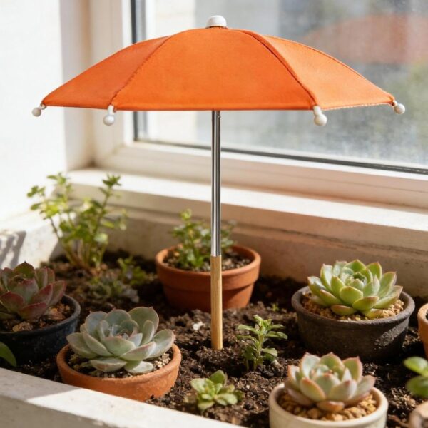 Plant Umbrella Sturdy Canopy Sun Protection for Vegetables Flower Pot Garden