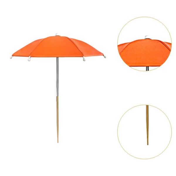 Plant Umbrella Sturdy Canopy Sun Protection for Vegetables Flower Pot Garden