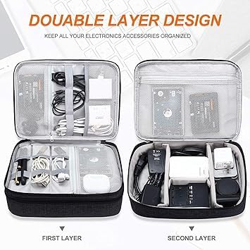 1777657872_Electronics-Accessories-Organizer-Bag-Universal-Carry-Travel-Gadget-Bag-for-Cables-Plug-and-More-Perfect-Size-Fits-for-Pad-Phone-Charger-Hard-Disk.jpg Electronics Accessories Organizer Bag, Universal Carry Travel Gadget Bag for Cables, Plug and More, Perfect Size Fits for Pad Phone Charger Hard Disk