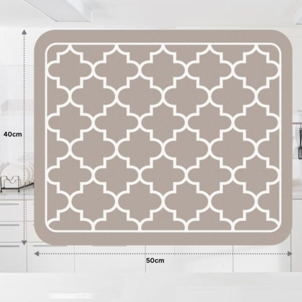 1777685028_HomeCloud-Dish-Drying-Mat-for-Kitchen-Counter-Hide-Stain-Super-Absorbent-Non-Slip-Heat-Resistant-Great-for-Dishes-Rack-Pad-Kitchen-Counter-Coffee-Maker-Coffee-Bar-Items-40x50cm-Beige.jpg HomeCloud Dish Drying Mat for Kitchen Counter Hide Stain Super Absorbent, Non-Slip, Heat-Resistant, Great for Dishes, Rack Pad, Kitchen Counter, Coffee Maker, Coffee Bar Items (40x50cm, Beige)