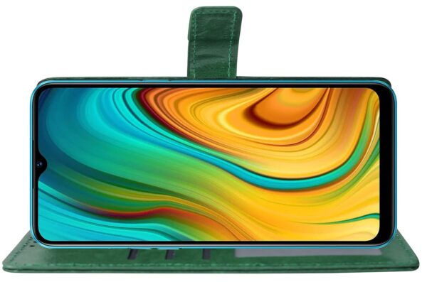 1777692043_Amazon-Brand-Solimo-Flip-Leather-Mobile-Cover-Soft-Flexible-Kickstand-Back-case-Compatible-for-Realme-C3-Narzo-20A-Green.jpg Amazon Brand - Solimo Flip Leather Mobile Cover (Soft, Flexible & Kickstand Back case) Compatible for Realme C3 / Narzo 20A (Green)