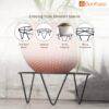 1777693499_BonKaso-Pack-of-8-Round-Stackable-Metal-Plant-Stand-Dia-20-x-9-cm-Durable-Gamla-Stand-for-Indoor-Outdoor-Use-Space-Saving-Stylish-Planter-Holders-for-Home-Garden-Balcony-Terrace-Black.jpg BonKaso Pack of 8 Round Stackable Metal Plant Stand (Dia 20 x 9 cm) | Durable Gamla Stand for Indoor & Outdoor Use | Space-Saving, Stylish Planter Holders for Home, Garden, Balcony & Terrace- Black