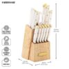 1777699843_Farberware-15-Piece-Triple-Riveted-Knife-Set-High-Carbon-Stainless-Steel-Kitchen-Knives-Sharp-Knife-Set-with-Wood-Block-White-and-Gold.jpg Farberware 15 Piece Triple Riveted Knife Set, High Carbon Stainless Steel Kitchen Knives, Sharp Knife Set with Wood Block, White and Gold
