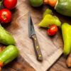 Korean Style Sharp Edge Knife Specially for Kitchen Knife Vegetable Cutting and Chopping Knife/Chaku with Wooden Handle