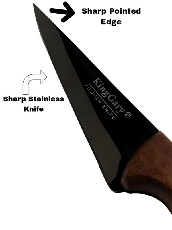 Korean Style Sharp Edge Knife Specially for Kitchen Knife Vegetable Cutting and Chopping Knife/Chaku with Wooden Handle