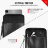 FATMUG Unisex Adult 11.5" Tablet Sleeve- All Brand Compatibility Tablet Pouch- Lightweight Premium Build - Black