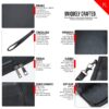 FATMUG Unisex Adult 11.5" Tablet Sleeve- All Brand Compatibility Tablet Pouch- Lightweight Premium Build - Black