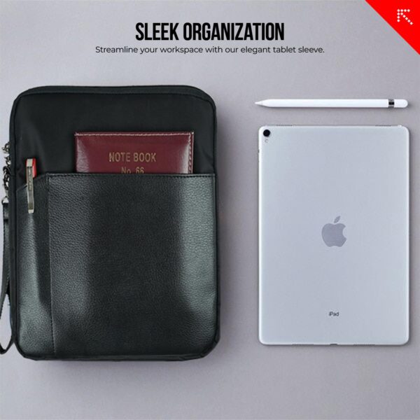 FATMUG Unisex Adult 11.5" Tablet Sleeve- All Brand Compatibility Tablet Pouch- Lightweight Premium Build - Black
