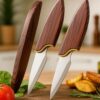 Wizbiz Premium Double-Blade Multipurpose Utility Knife Ultra-Sharp Stainless Steel Dual-Edge EDC Pocket Paring Knife for Fruits Vegetables Daily Kitchen Use | Compact Travel-Friendly