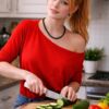 Colorful Kitchen Utility Knife Set, Stainless Steel Serrated Blades, Ergonomic Handles, Made in Germany, 12 Piece