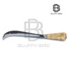 Handmade Kitchen Knife/Aruval (8 Inch Blade - 30 x 4 x 0.4 x 0.01 cm Blade) Best for Cracking Coconut - Pack of 1pc