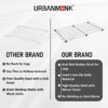 URBANMONK Big Hot Pot Stand for Kitchen | Trivets for Hot Pots | Vessel Stands | Dining Table Stands for Hot Dishes | 20 x10 Inch (Big Trivet)