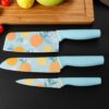 All-Purpose Kitchen Knife Set – 3-Piece Ultra-Sharp Blades with Long-Lasting Edge Retention, Anti-Slip Textured Handles