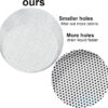 Stanley® Stainless Steel Kitchen Sink Strainer Plug, Filter Stopper Mesh Long Hair Food Blockages Cleaning Tool for Bathroom Kitchen Sink, 11.5 cm (1 Pack)