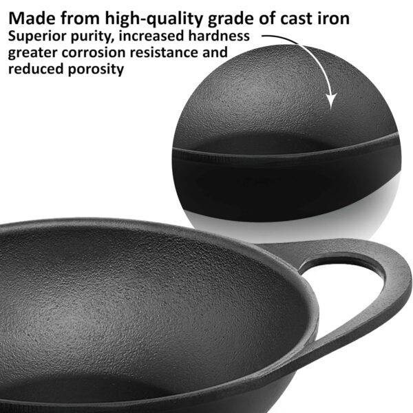 1777996668_Hawkins-Futura-3.5-Litre-Cast-Iron-Kadhai-Naturally-Nonstick-Cast-Iron-Kadai-with-Glass-Lid-Cast-Iron-Cookware-for-Kitchen-Black-CIK35G.jpg Hawkins Futura 3.5 Litre Cast Iron Kadhai, Naturally Nonstick Cast Iron Kadai with Glass Lid, Cast Iron Cookware for Kitchen, Black (CIK35G)