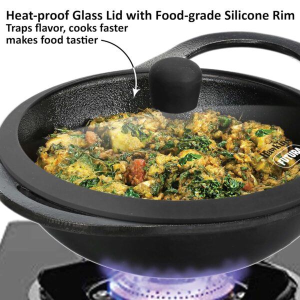 1777996670_Hawkins-Futura-3.5-Litre-Cast-Iron-Kadhai-Naturally-Nonstick-Cast-Iron-Kadai-with-Glass-Lid-Cast-Iron-Cookware-for-Kitchen-Black-CIK35G.jpg Hawkins Futura 3.5 Litre Cast Iron Kadhai, Naturally Nonstick Cast Iron Kadai with Glass Lid, Cast Iron Cookware for Kitchen, Black (CIK35G)
