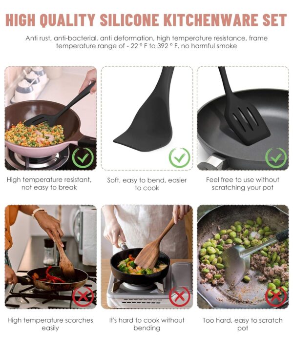 1778030854_Kitchen-Utensils-Set-12-Pieces-Silicone-Cooking-Utensils-Set-Dishwasher-Safe-392°F-Heat-Resistant-Spatula-SetKitchen-Utensil-Set-for-Nonstick-CookwareBest-Kitchen-Tools-with-HolderBPA-Free.jpg Kitchen Utensils Set-12 Pieces Silicone Cooking Utensils Set (Dishwasher Safe) 392°F Heat Resistant Spatula Set,Kitchen Utensil Set for Nonstick Cookware,Best Kitchen Tools with Holder(BPA Free)