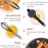 Kitchen Utensils Set-12 Pieces Silicone Cooking Utensils Set (Dishwasher Safe) 392°F Heat Resistant Spatula Set,Kitchen Utensil Set for Nonstick Cookware,Best Kitchen Tools with Holder(BPA Free)