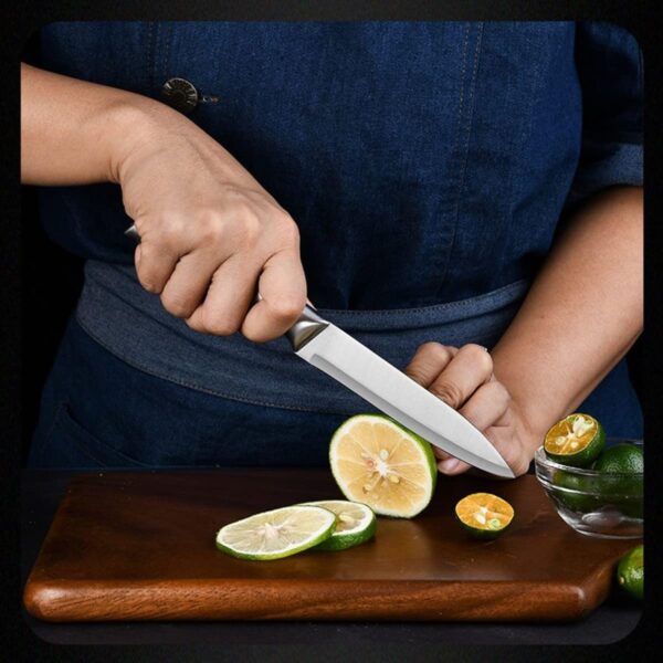 1778034772_Stainless-Steel-Utility-Knife-–-Sharp-Precision-Blade-with-Comfortable-Metal-Handle-Small-Kitchen-Knife-for-Peeling-Trimming-Fruit-Meat-Vegetable-CuttingPack-of-1.jpg Stainless Steel Utility Knife – Sharp Precision Blade with Comfortable Metal Handle, Small Kitchen Knife for Peeling, Trimming, Fruit, Meat & Vegetable Cutting(Pack of 1)