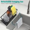 1778122592_Sink-Storage-Rack-Kitchen-Organiser-Stainless-Steel-Storage-Box-with-Drip-Tray-Suitable-for-Storing-Sponges-Towels-and-Tea-Towels-Black.jpg Sink Storage Rack, Kitchen Organiser, Stainless Steel Storage Box with Drip Tray, Suitable for Storing Sponges, Towels and Tea Towels (Black)