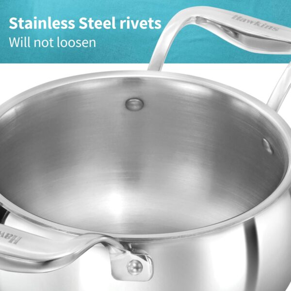 1778238506_Hawkins-2-Litre-Triply-Stainless-Steel-Pro-Handi-Induction-Gas-Compatible-No-Burning-Even-Heating-with-Stainless-Steel-Lid-Silver-PSH20S.jpg Hawkins 2 Litre Triply Stainless Steel Pro Handi | Induction & Gas Compatible | No Burning | Even Heating | with Stainless Steel Lid | Silver (PSH20S)