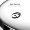 Stahl Xpress Triply 1 L Pressure Cooker Baby, Induction Cooker, Outer Lid Pressure Cooker, Induction & Gas Stove Compatible, 5 Years Warranty
