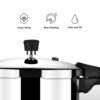 Stahl Xpress Triply 1 L Pressure Cooker Baby, Induction Cooker, Outer Lid Pressure Cooker, Induction & Gas Stove Compatible, 5 Years Warranty