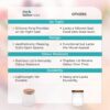 The Better Home Borosilicate Glass Jars Set for kitchen | Airtight Glass Jar for Kitchen Storage | Leakproof Kitchen Jars Containers with Wooden Lid & Metal Loop | Multi-Utility| 360ML, Set of 2