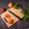 YATTA Slice Hand-Forged Iron Multipurpose Kitchen Knife Set of 2 | Iron Knife 6 Inch Blade with Fibre Handle | Kitchen Knife for Home, Ideal for Fish, Vegetables & Meat | Ultra-Sharp & Durable